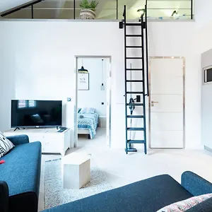 Smartbnb - 2 Pieces Moderne - Mezzanine - Emplacement Central Nice
